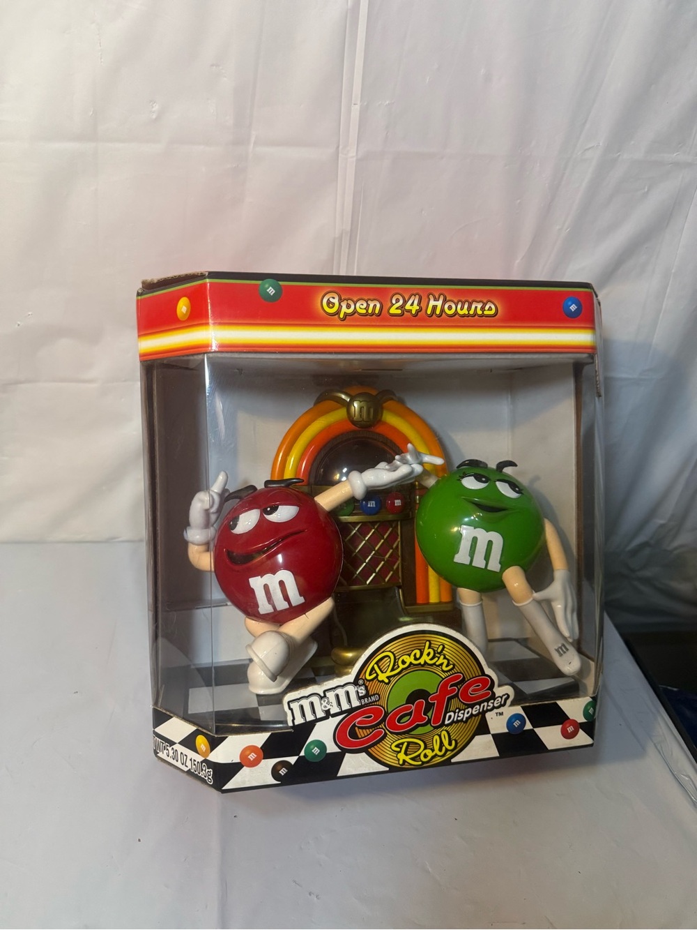 M&M’s "Rock'n Roll Cafe" limited edition collectible candy dispenser
